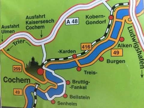 Parel Aan De Moezel 招待所 *